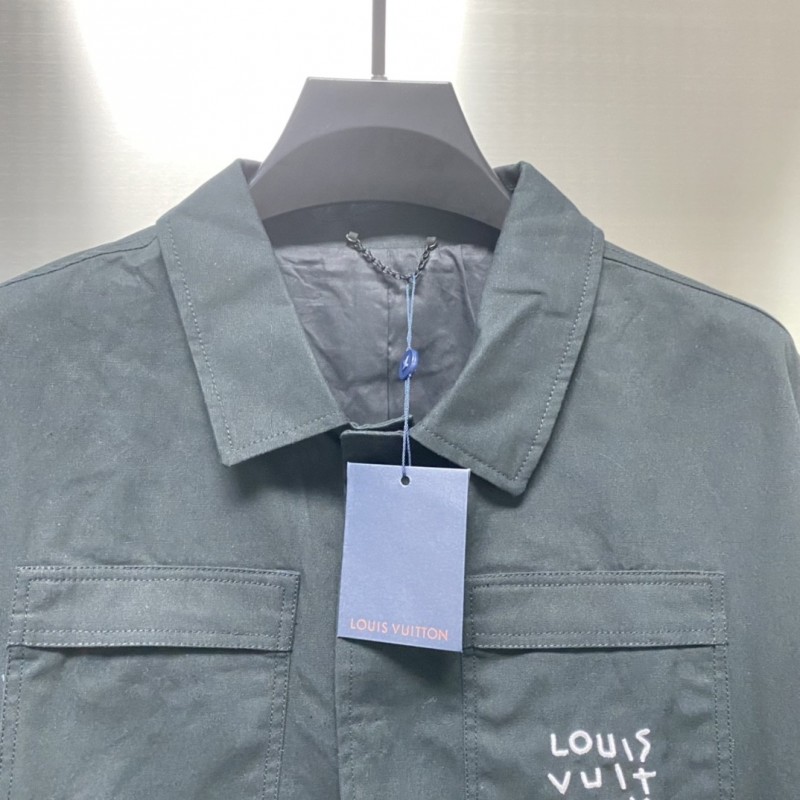 L0*is V*t0n spread technical jacket shirt