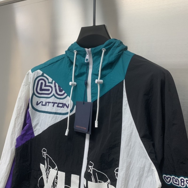 L0*is V*t0n windproof paneled jacket