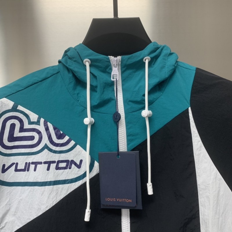 L0*is V*t0n windproof paneled jacket