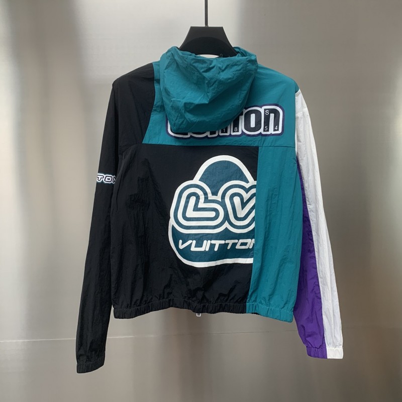 L0*is V*t0n windproof paneled jacket