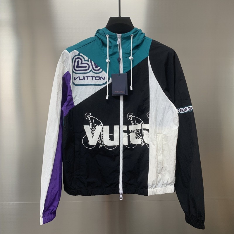 L0*is V*t0n windproof paneled jacket