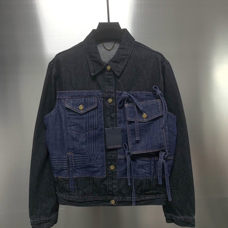 L0*is V*t0n Denim denim jacket