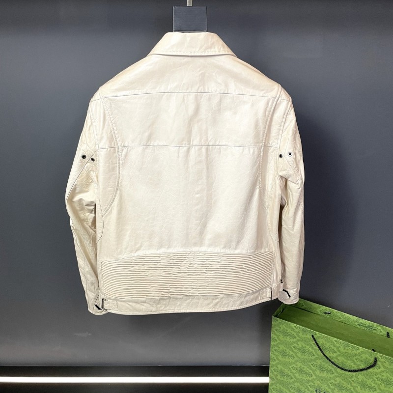 Ba*len*cia*ga Paris catwalk style biker leather jacket