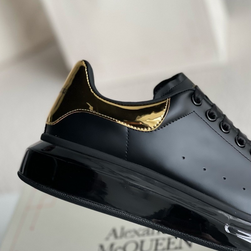 Ale*d*r M*Q*en MQ golden cowhide tail Air cushion bottom Sneakers