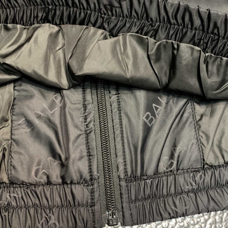 Ba*len*cia*ga  hooded stand collar jacket