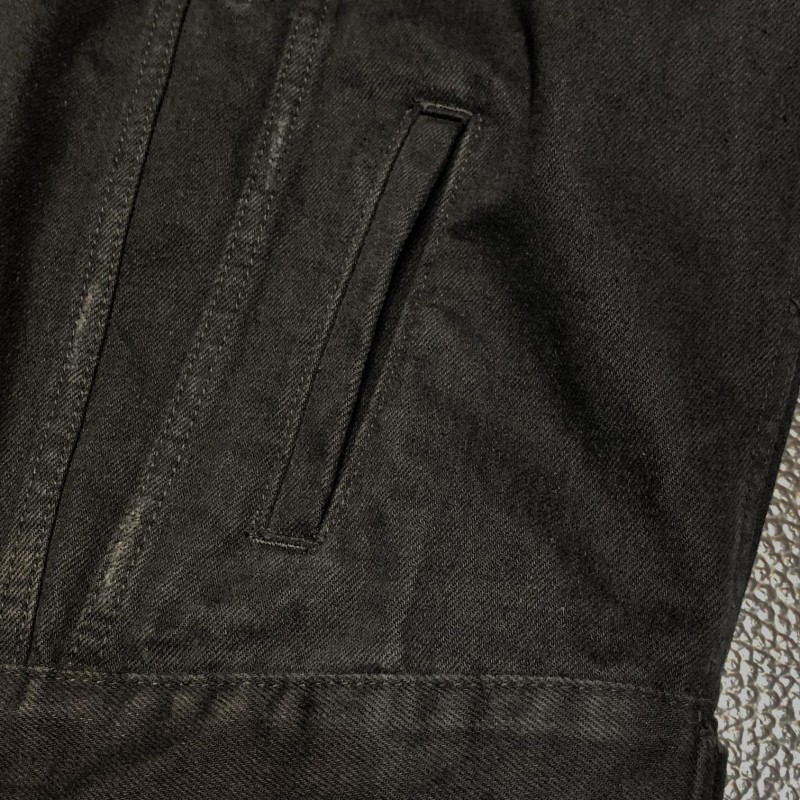 Ba*len*cia*ga  ripped denim jacket