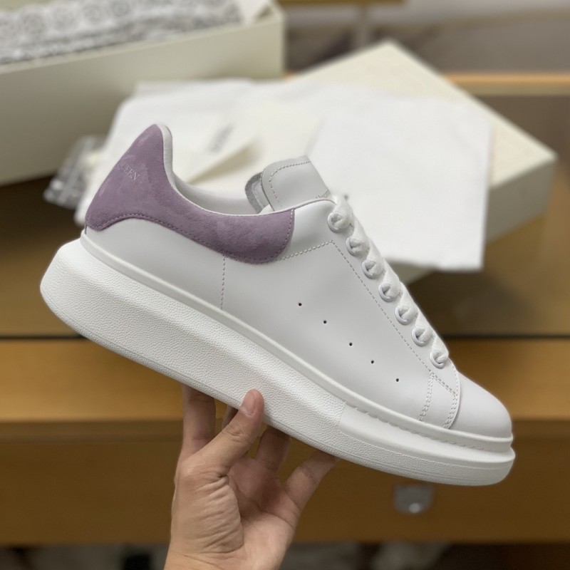 Ale*d*r M*Q*en MQ Lilac purple velvet tail Sneakers