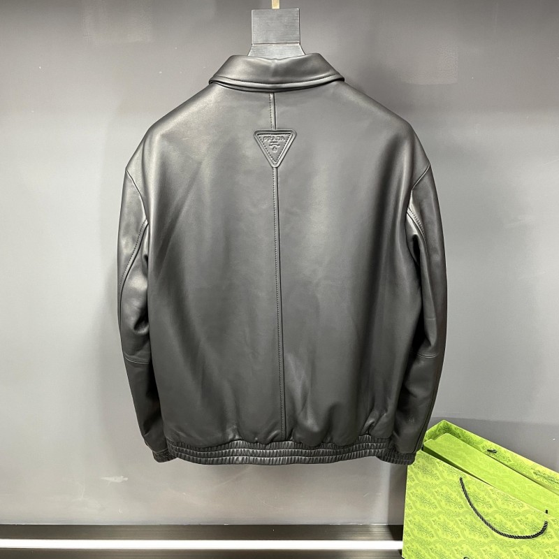 Pra*a Paris catwalk style leather jacket