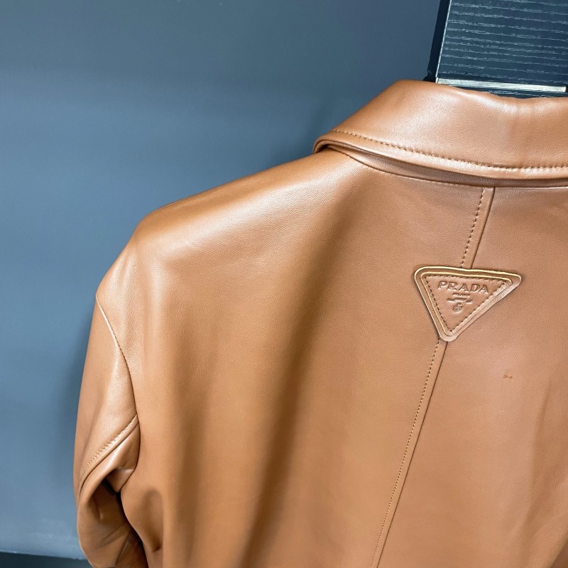 Pra*a Paris catwalk style leather jacket