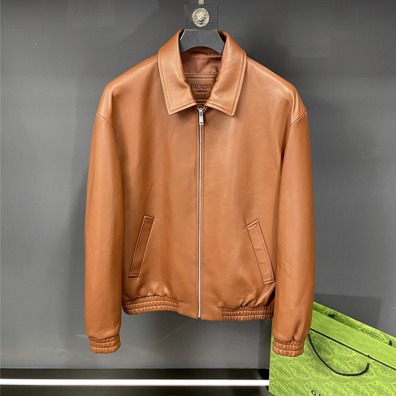 Pra*a Paris catwalk style leather jacket