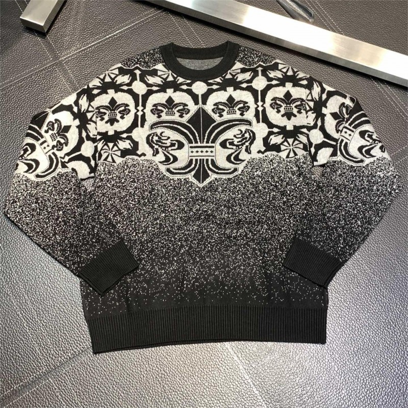 Ch**me He**ts crew neck sweater