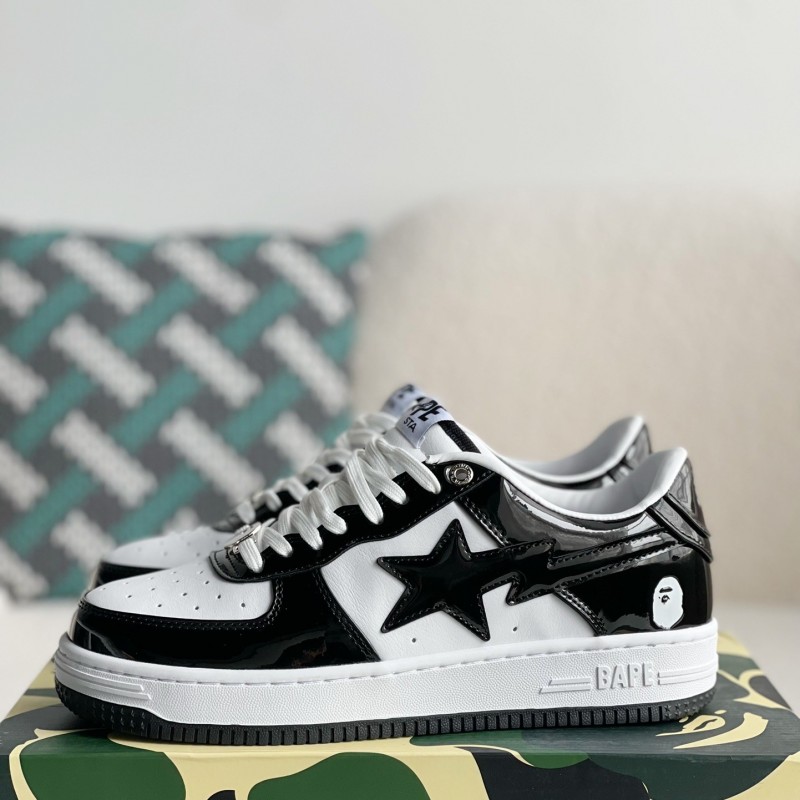 A BATHING APE Mens BAPE STA LOW SNEAKER
