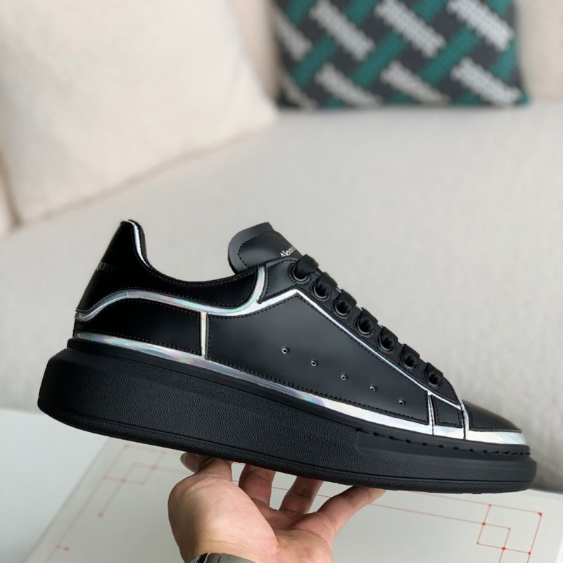 Ale*d*r M*Q*en MQ golden cowhide tail Air cushion bottom Sneakers