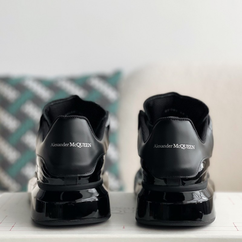 Ale*d*r M*Q*en MQ golden cowhide tail Air cushion bottom Sneakers