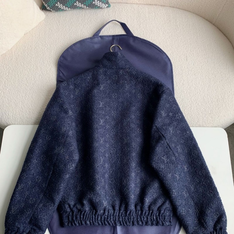 L0*is V*t0n casual hoodie denim jacket