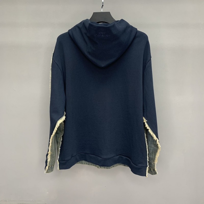 Ba*len*cia*ga patchwork denim jacket