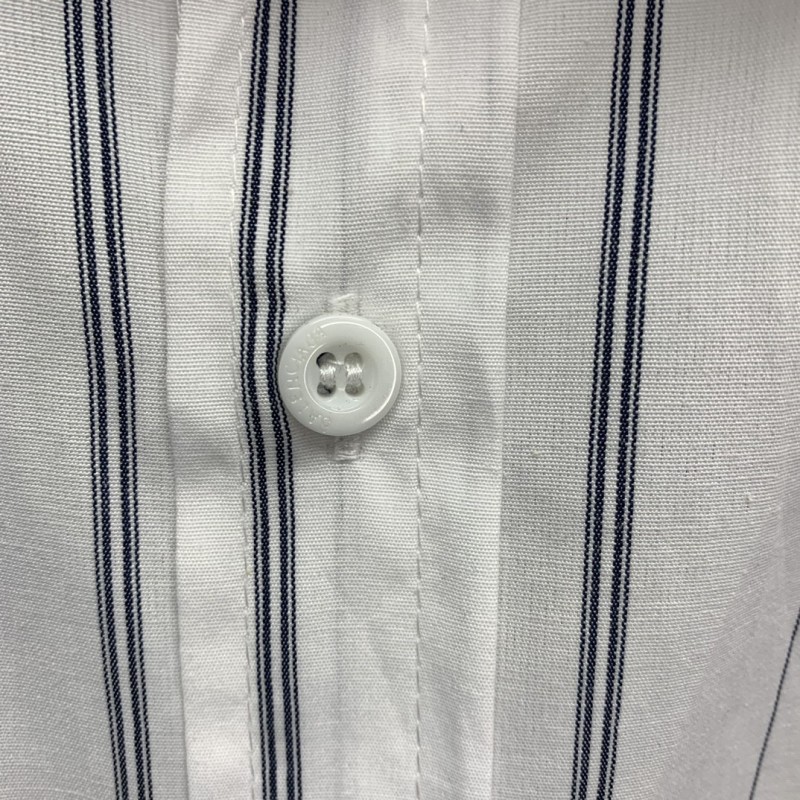 Ba*len*cia*ga striped long-sleeved shirt