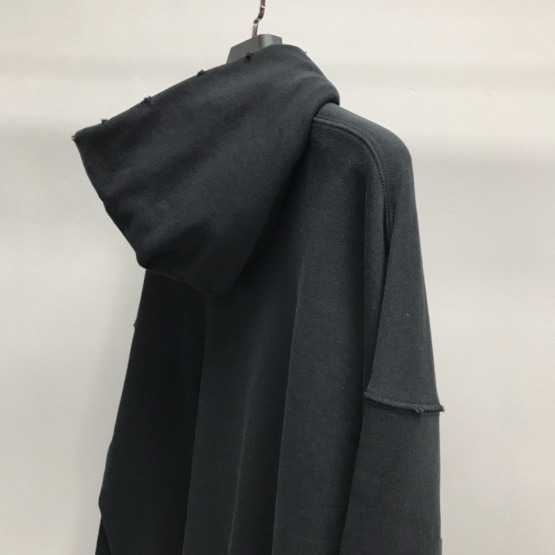 Ba*len*cia*ga lettered hooded sweatshirt