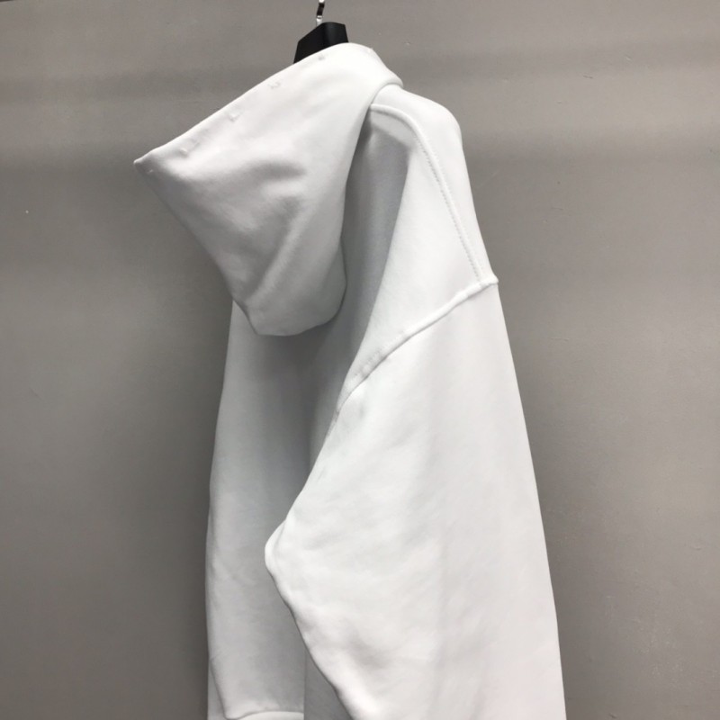 Ba*len*cia*ga lettered hooded sweatshirt