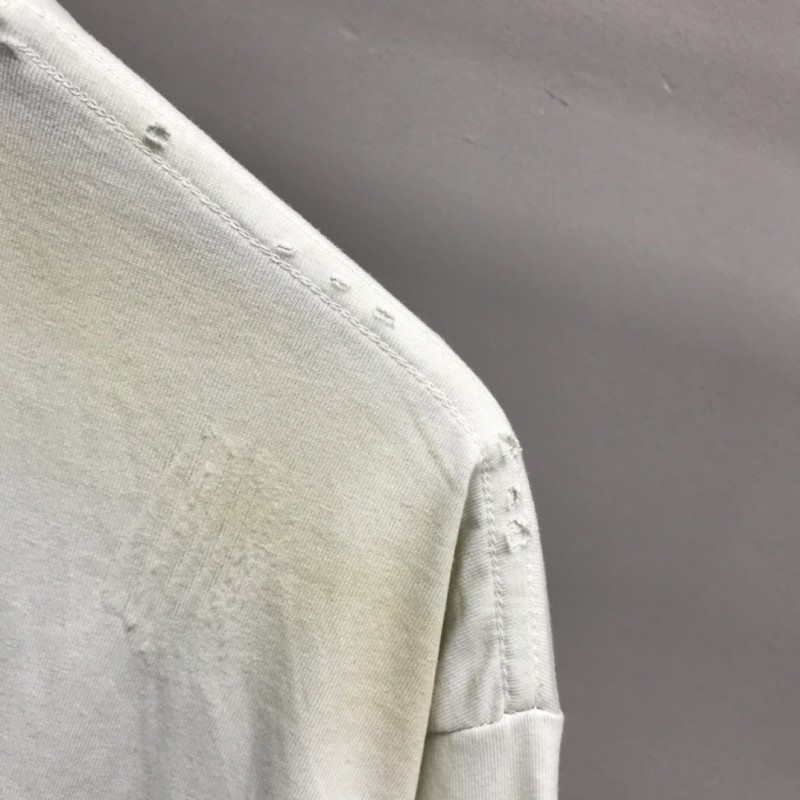 Ba*len*cia*ga BB Industrial Cement Painted T-Shirt