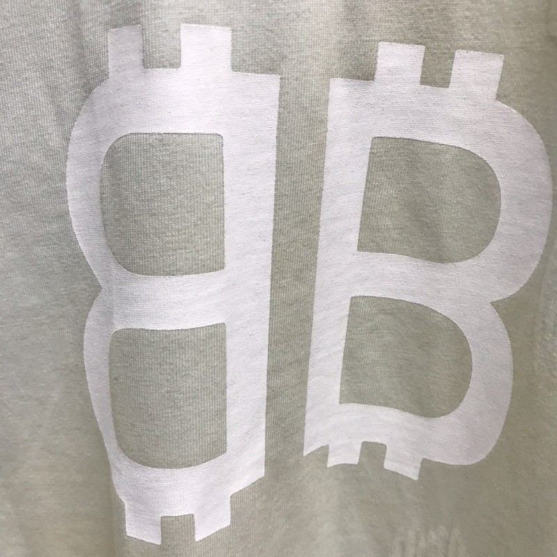 Ba*len*cia*ga BB Industrial Cement Painted T-Shirt