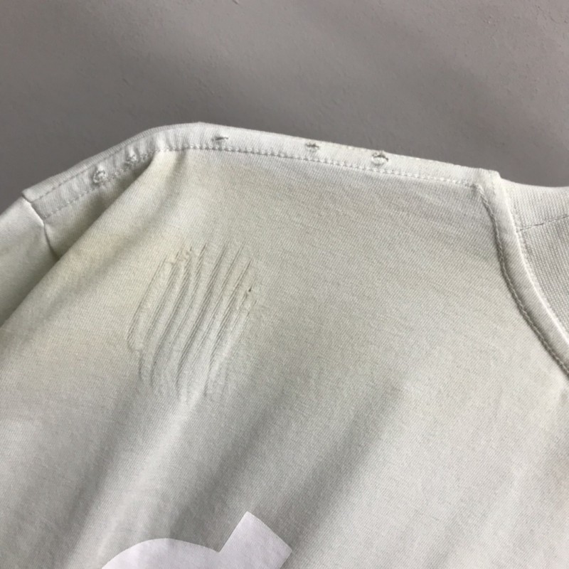 Ba*len*cia*ga BB Industrial Cement Painted T-Shirt