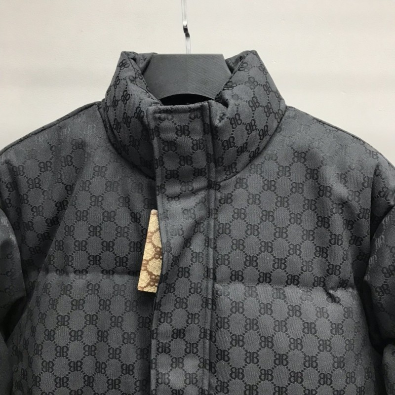 Ba*len*cia*ga Double B Down Jacket