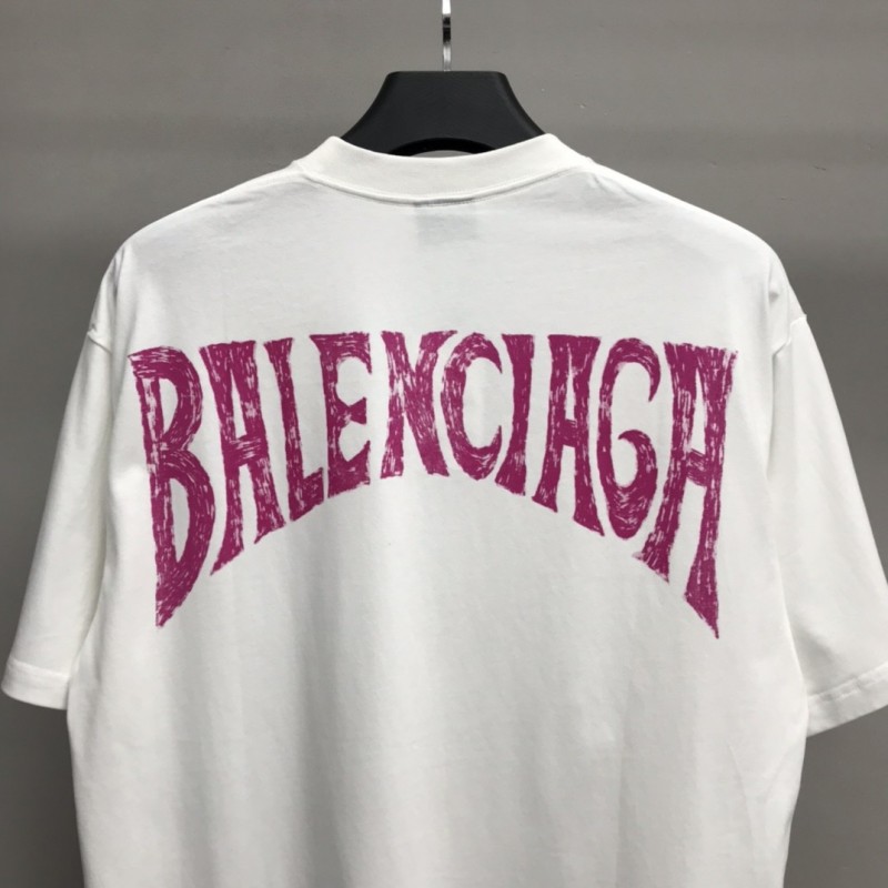 Ba*len*cia*ga graffiti T-shirt