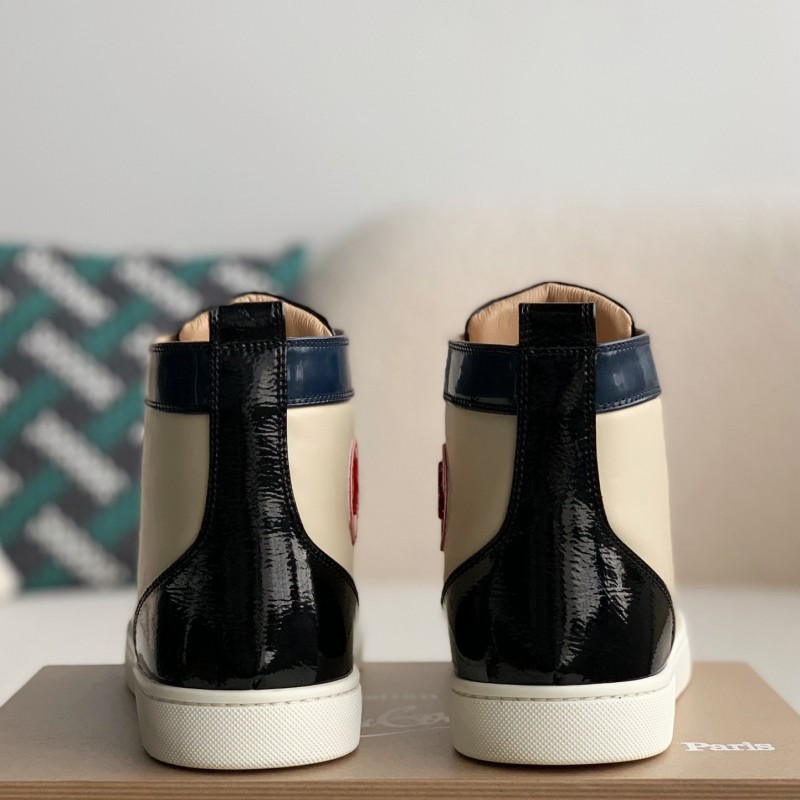 Ch**an Louboutin Sneakers High