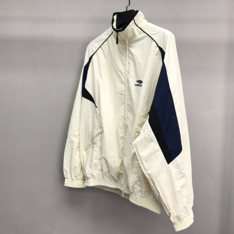 Ba*len*cia*ga sports patchwork jacket
