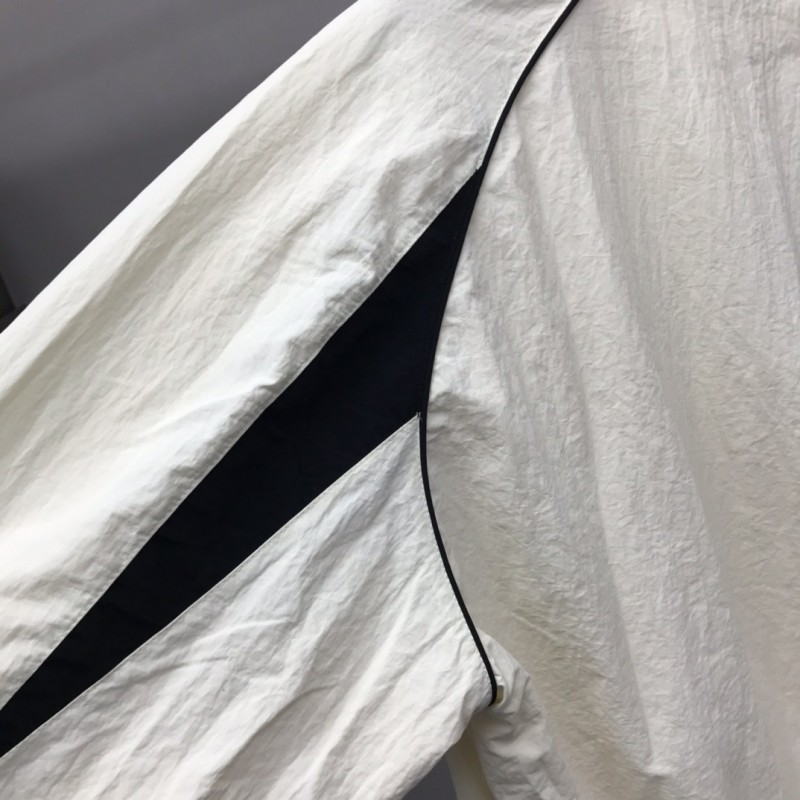 Ba*len*cia*ga sports patchwork jacket