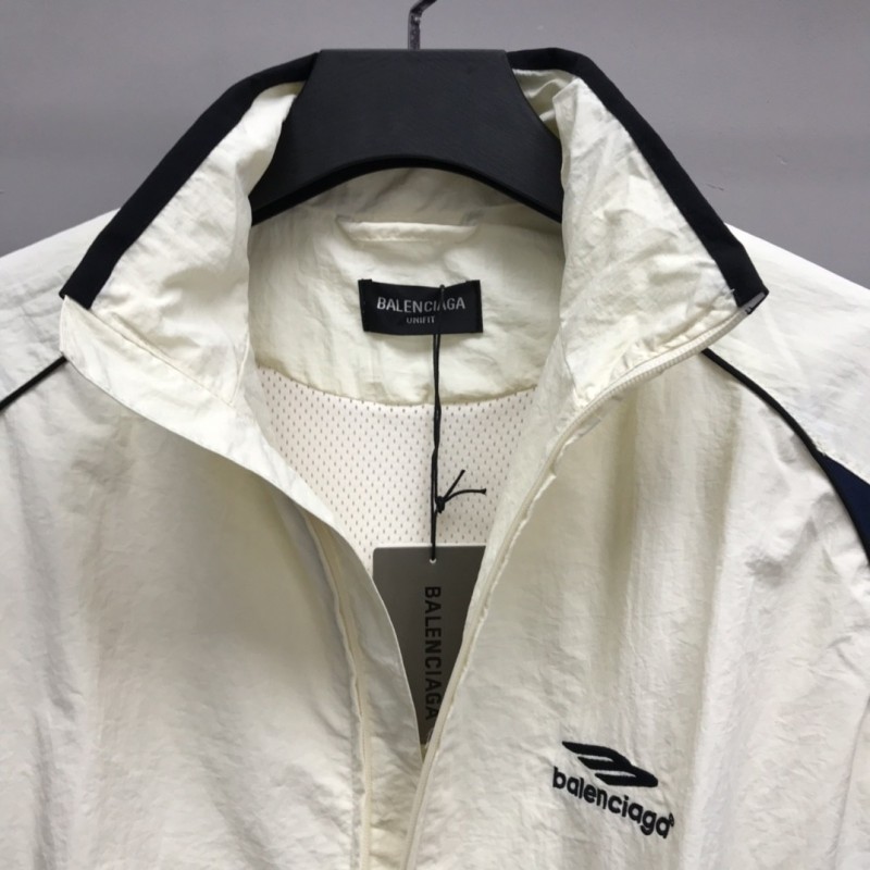 Ba*len*cia*ga sports patchwork jacket