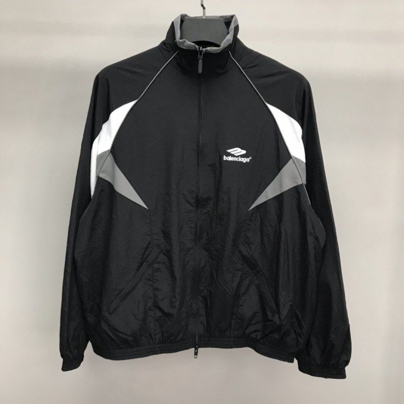Ba*len*cia*ga sports patchwork jacket