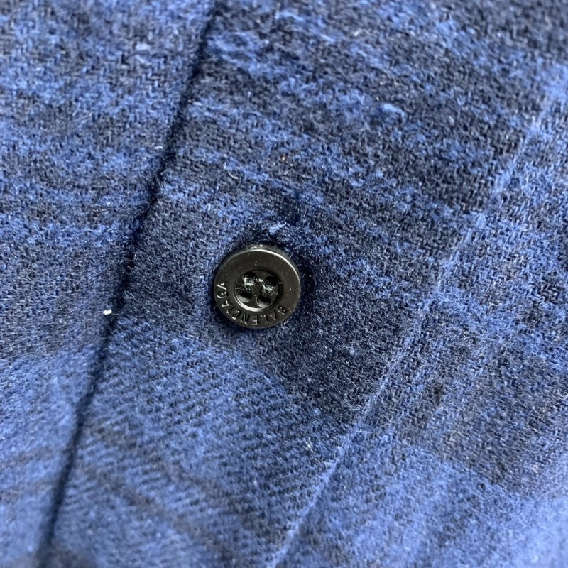 Ba*len*cia*ga plaid shirt hooded jacket