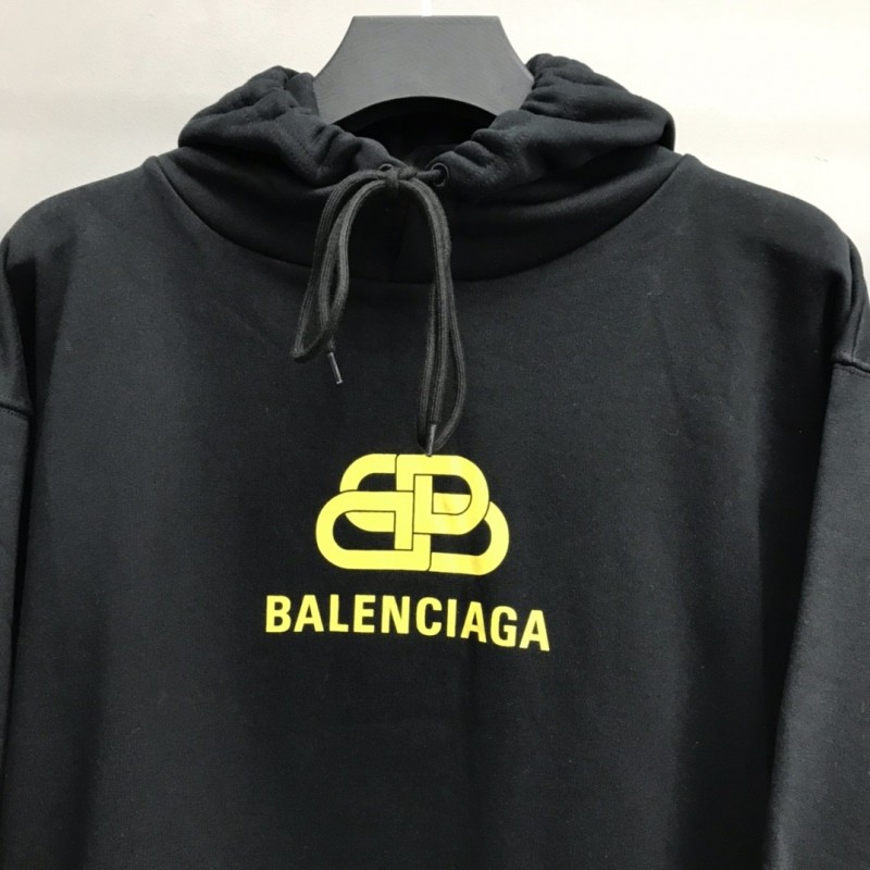 Ba*len*cia*ga lock hooded sweatshirt