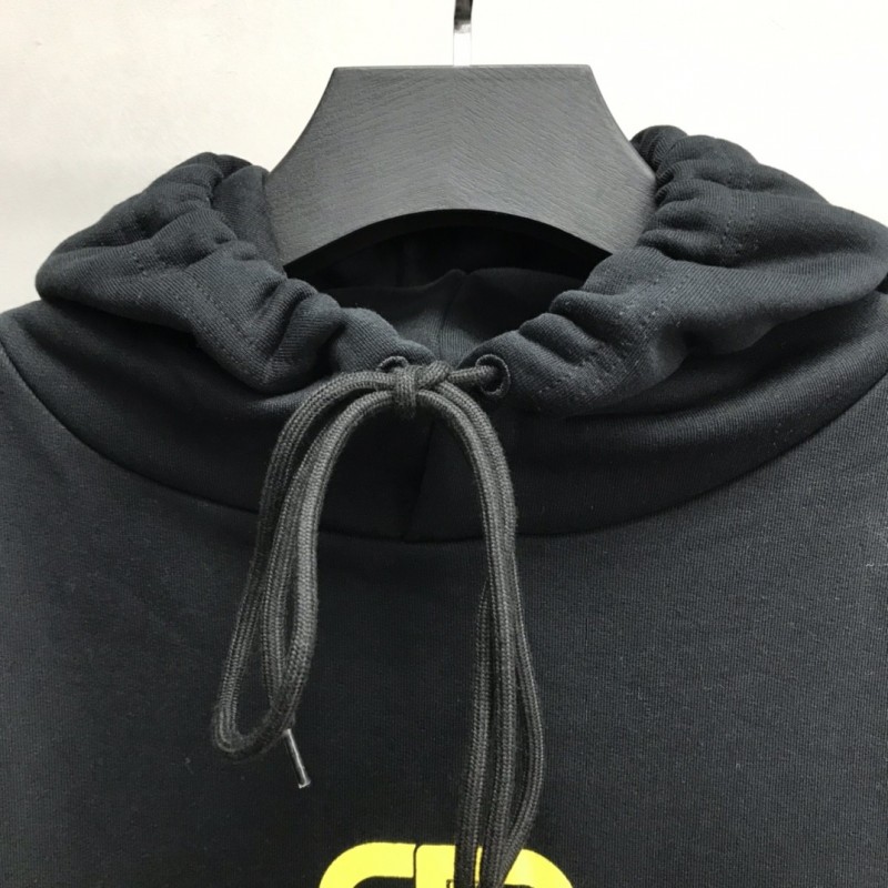 Ba*len*cia*ga lock hooded sweatshirt