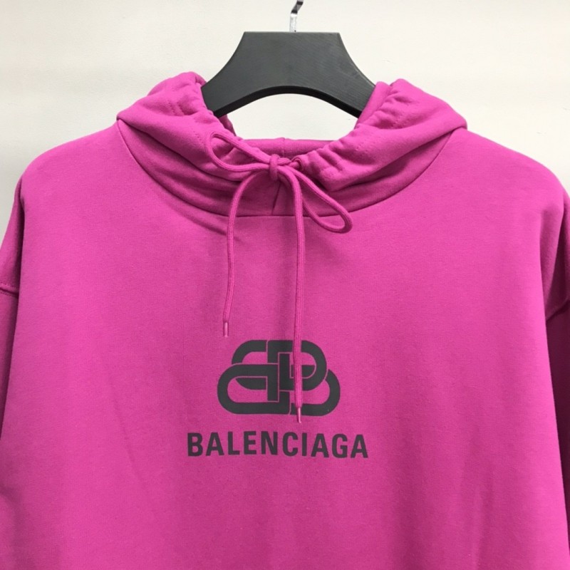 Ba*len*cia*ga lock hooded sweatshirt