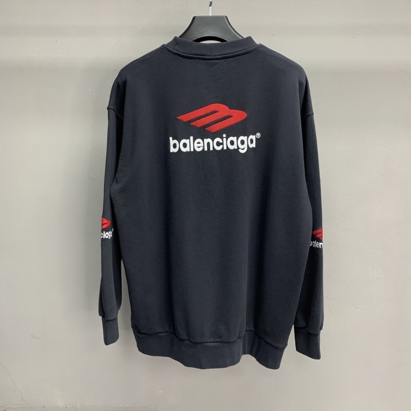 Ba*len*cia*ga M-shaped sweatshirt