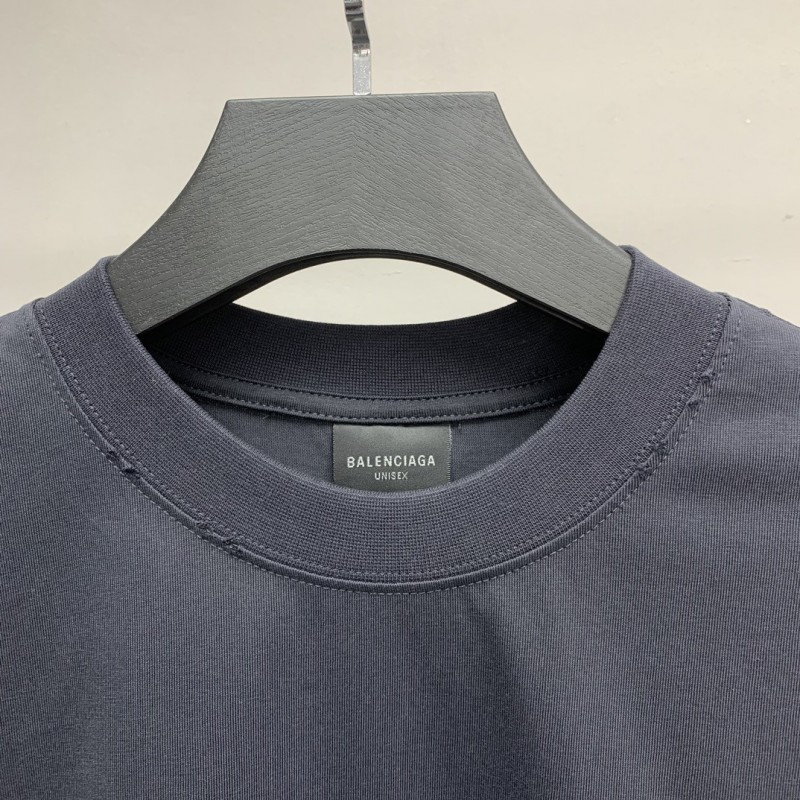 Ba*len*cia*ga surf crackle T-shirt