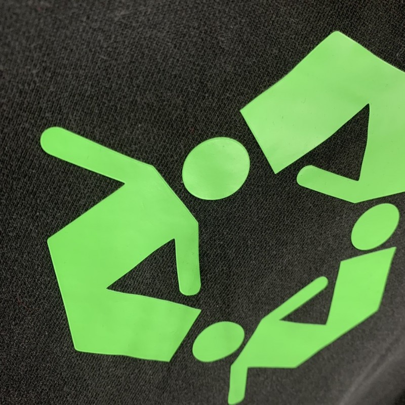 Ba*len*cia*ga lettered washed sweatshirt