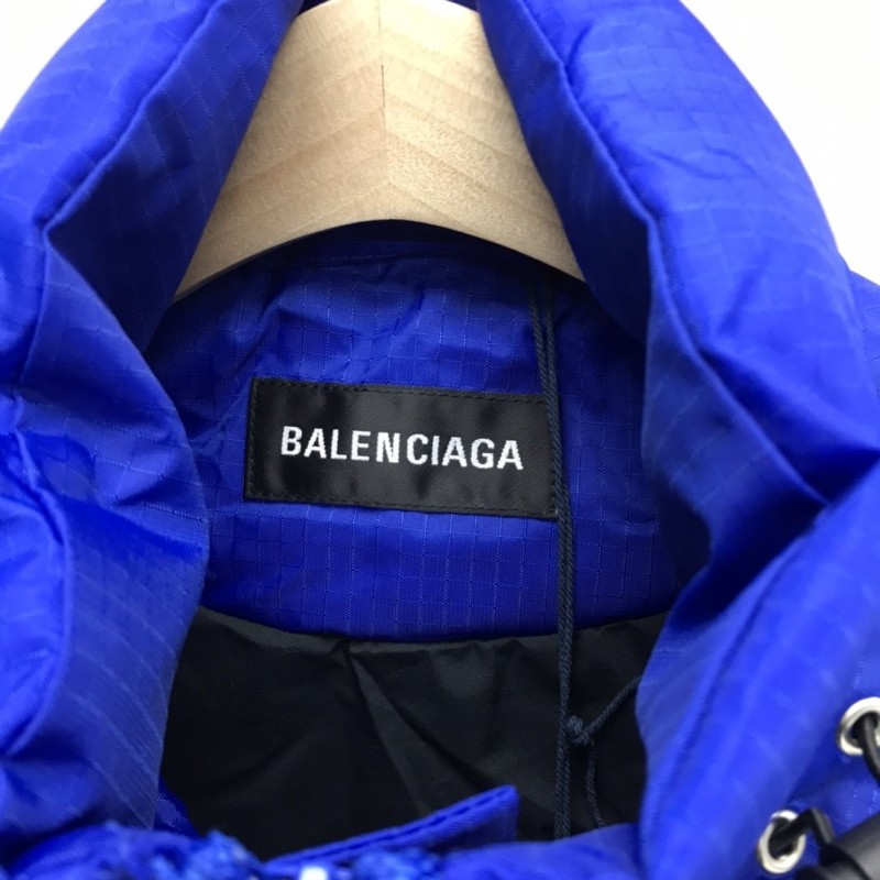 Ba*len*cia*ga irregular down jacket