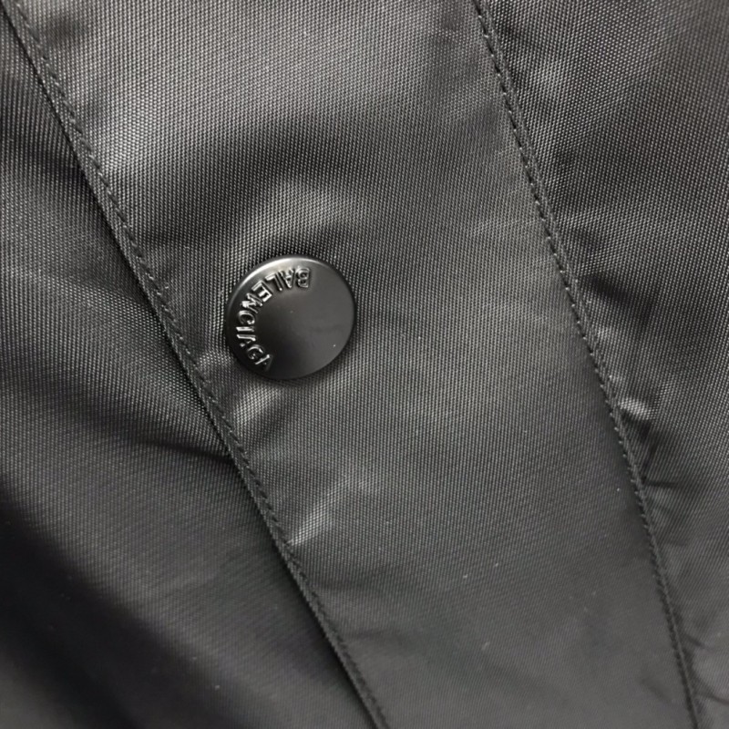 Ba*len*cia*ga masking tape trench coat