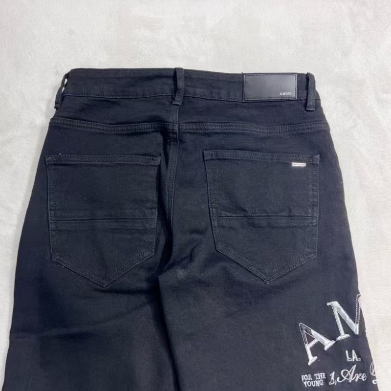 Amiri slim fit petite straight jeans