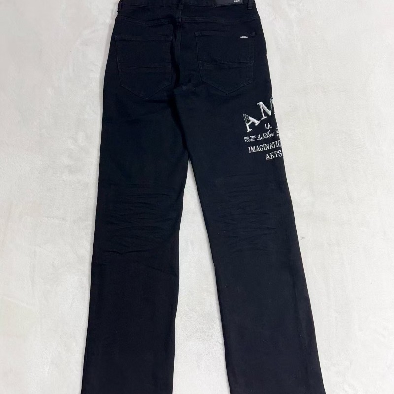 Amiri slim fit petite straight jeans