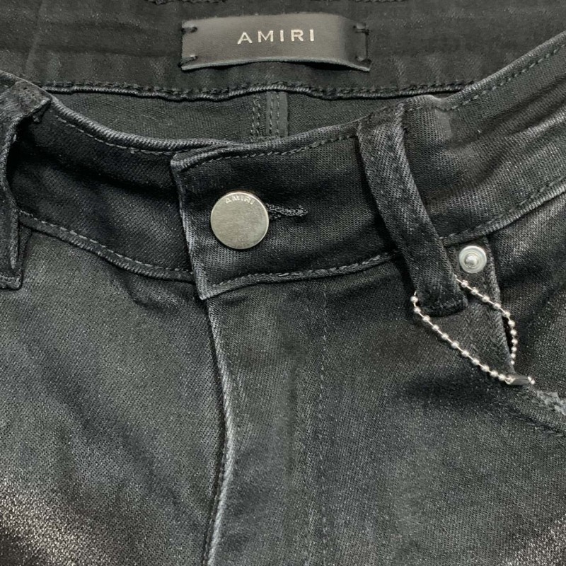 Amiri slim fit petite straight jeans