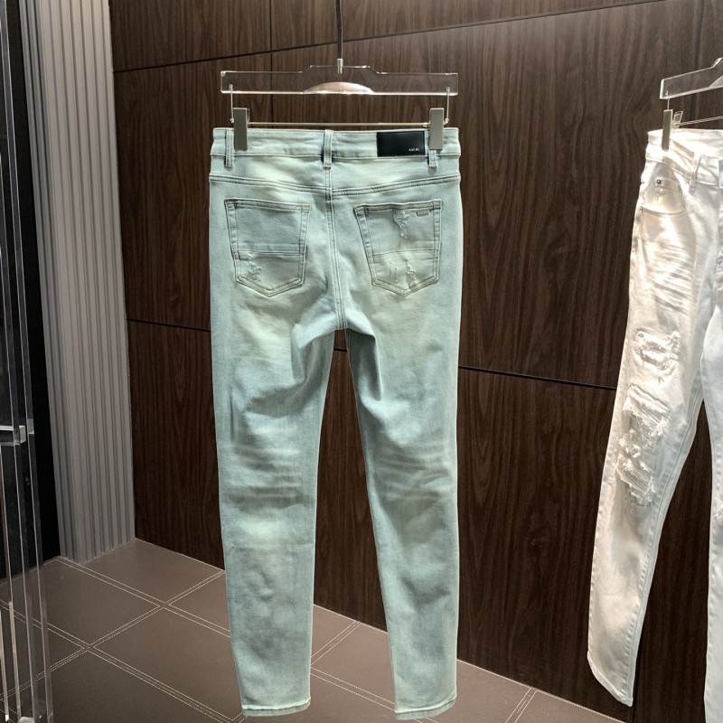Amiri slim fit petite straight jeans