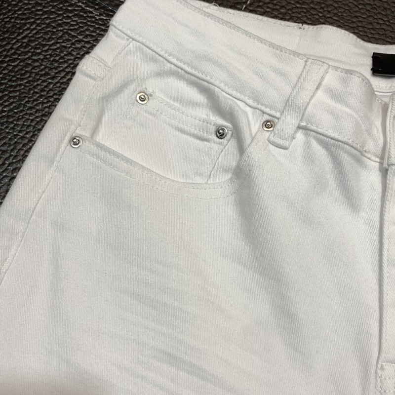 Amiri slim fit petite straight jeans