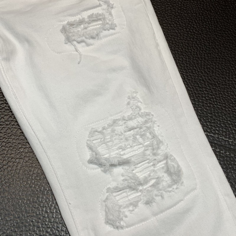 Amiri slim fit petite straight jeans