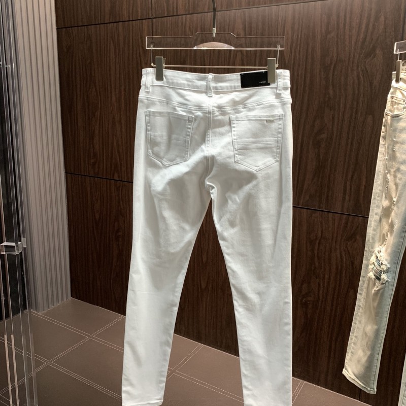Amiri slim fit petite straight jeans