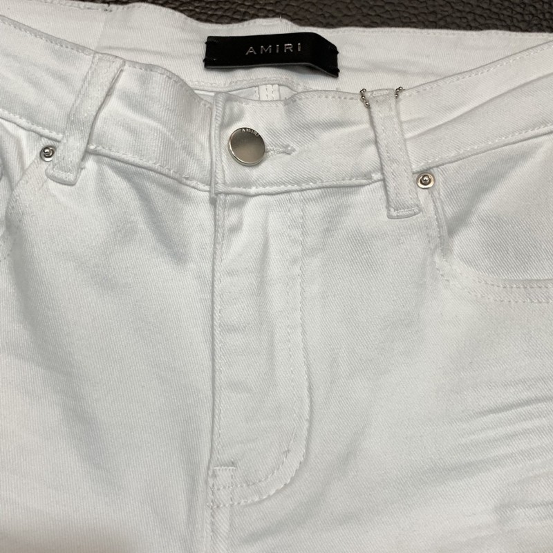 Amiri slim fit petite straight jeans